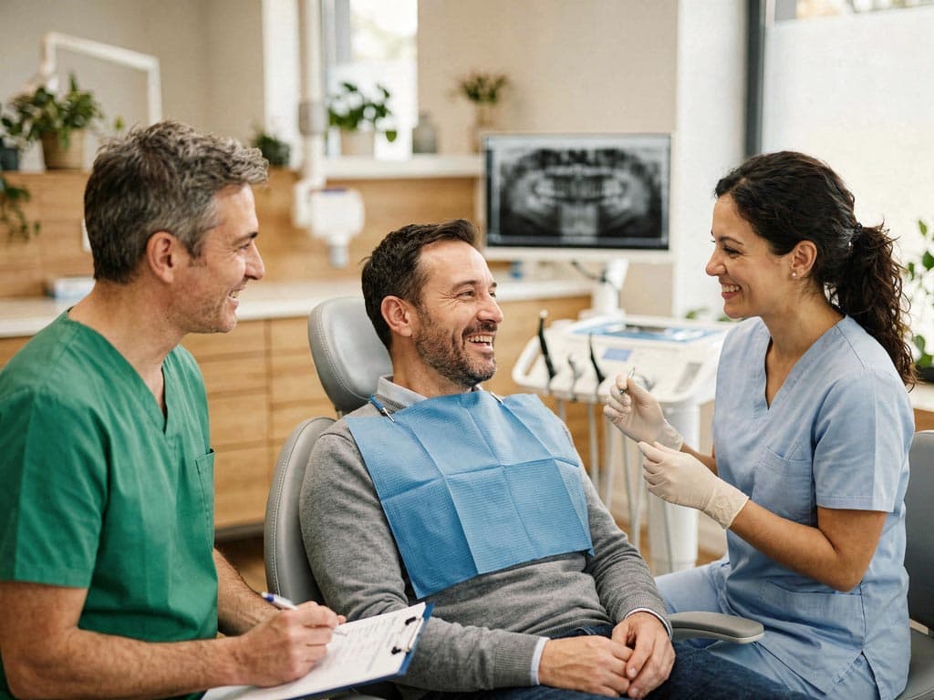 Dentistas en Foz cuidando la salud dental en Clínica Rosón